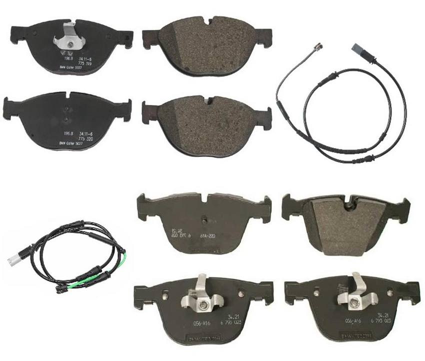 BMW Disc Brakes Kit - Pads Front and Rear